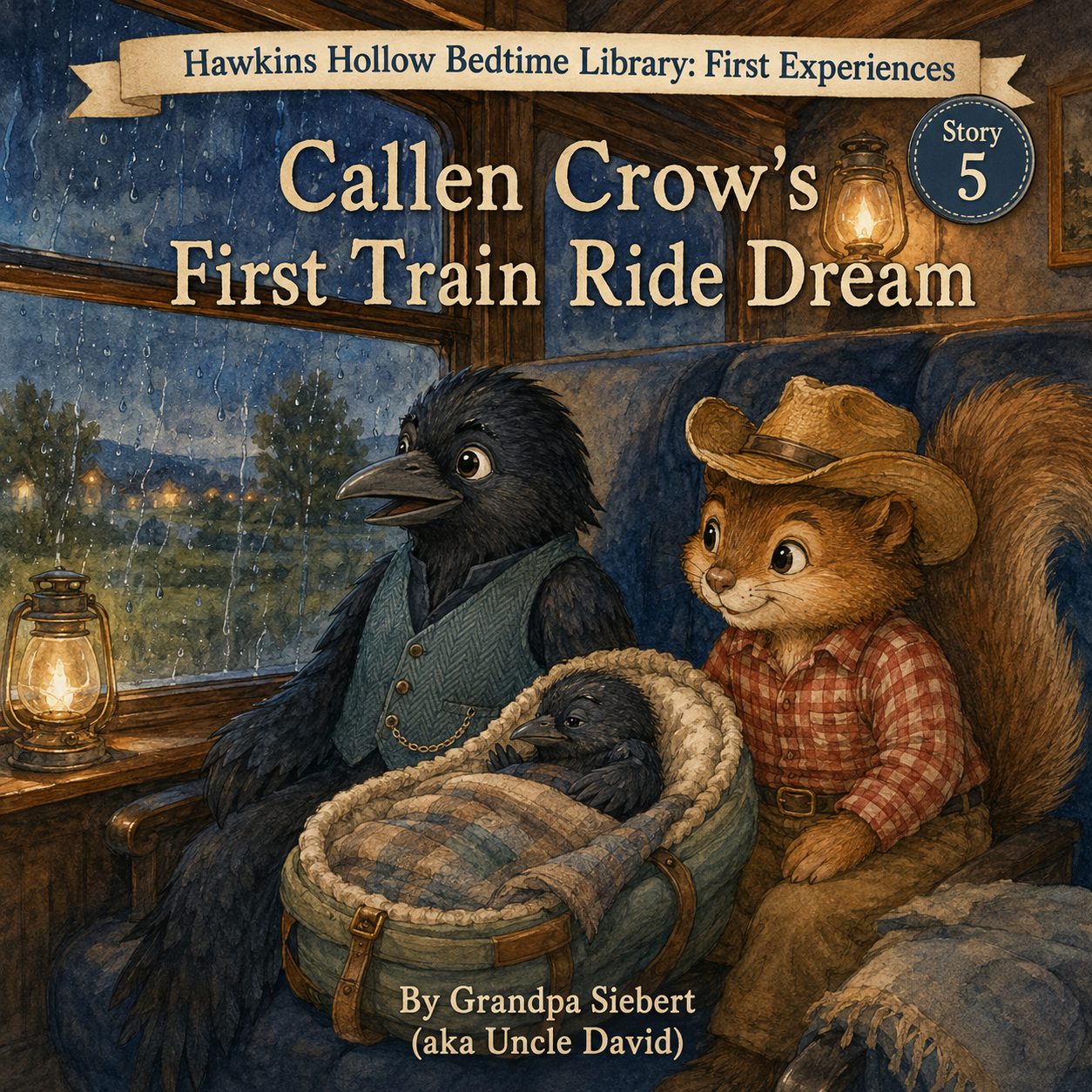 Cover image for Callen Crow's First Train Ride Dream